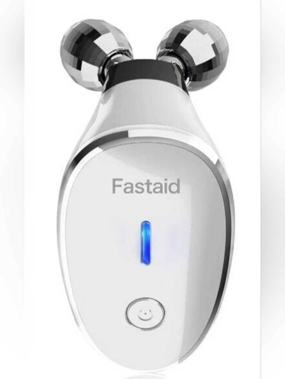 Fastaid Handheld White LED 5 In 1 Facial Microcurrent Device Massager NIB